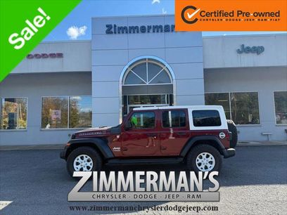 Certified 2021 Jeep Wrangler Unlimited Sport