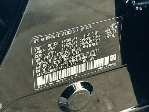 Used 2022 Honda HR-V EX-L image 33