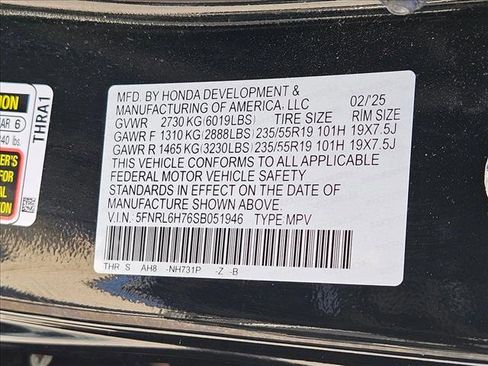 Used 2025 Honda Odyssey Sport-L image 24