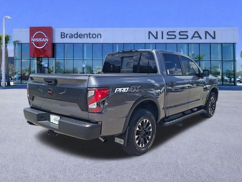 Used 2021 Nissan Titan PRO-4X w/ Off Road Protection Package AWD/4WD image 5