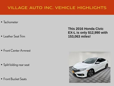 Used 2016 Honda Civic EX-L image 21
