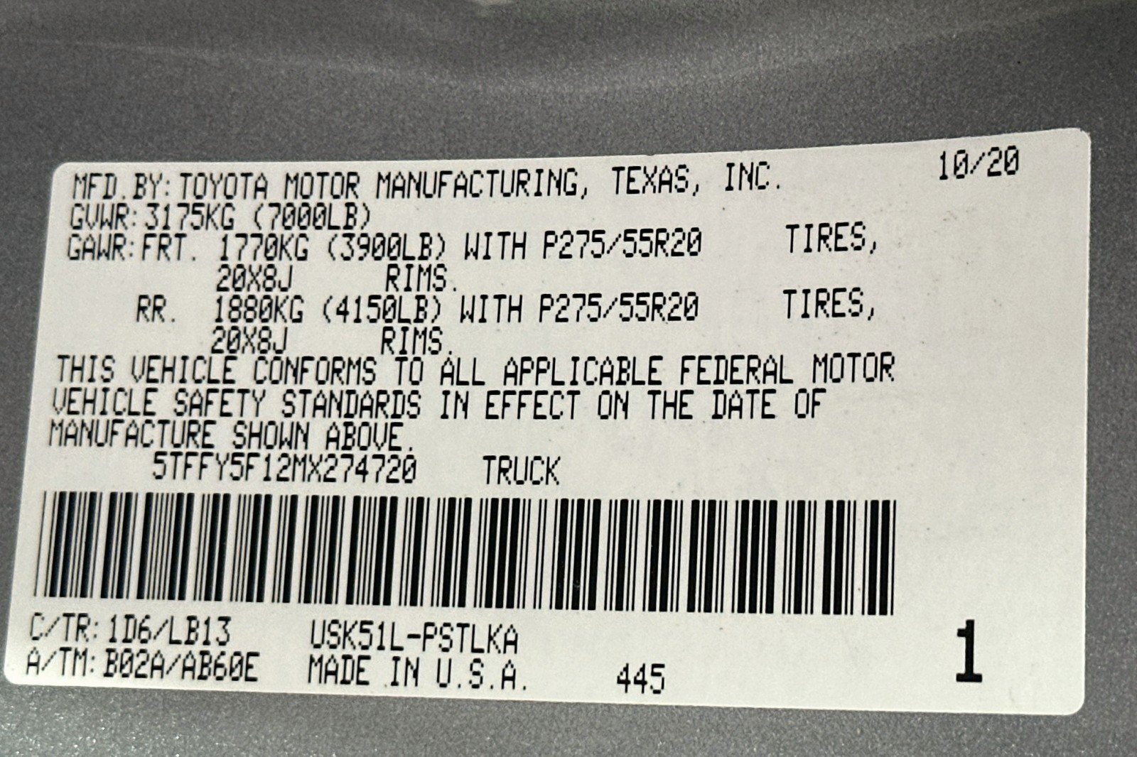 Used 2021 Toyota Tundra Limited w/ Limited Premium Package RWD image 23