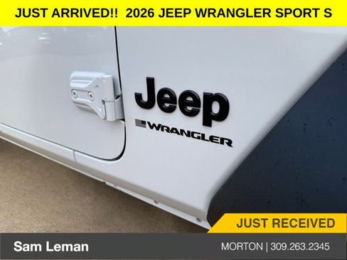 New 2026 Jeep Wrangler Sport S image 5