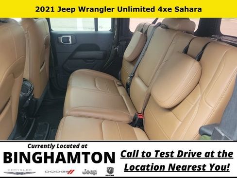 Used 2021 Jeep Wrangler Unlimited Sahara w/ Dual Top Group AWD/4WD image 12
