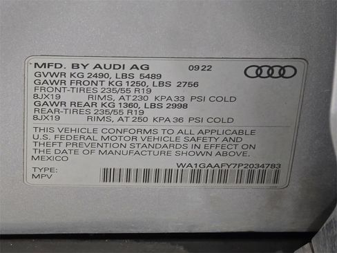 Certified 2023 Audi Q5 2.0T Premium image 29