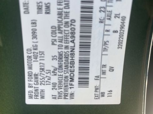 Certified 2022 Ford Bronco Big Bend image 30