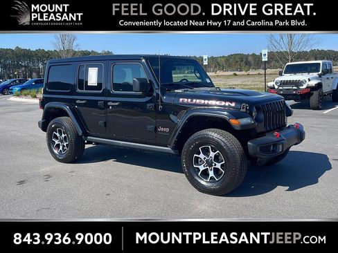 Used 2021 Jeep Wrangler Unlimited Rubicon AWD/4WD image 1