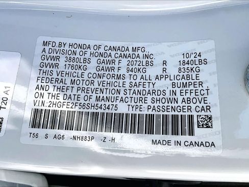 Used 2025 Honda Civic Sport image 36