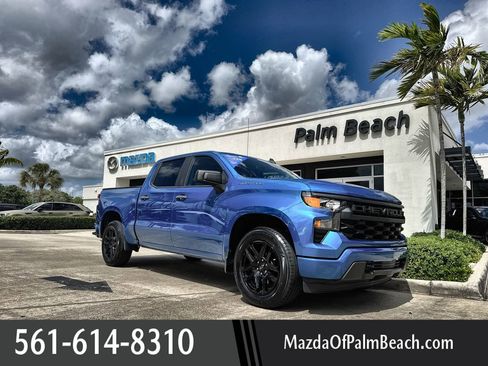 Used 2022 Chevrolet Silverado 1500 Custom RWD image 1