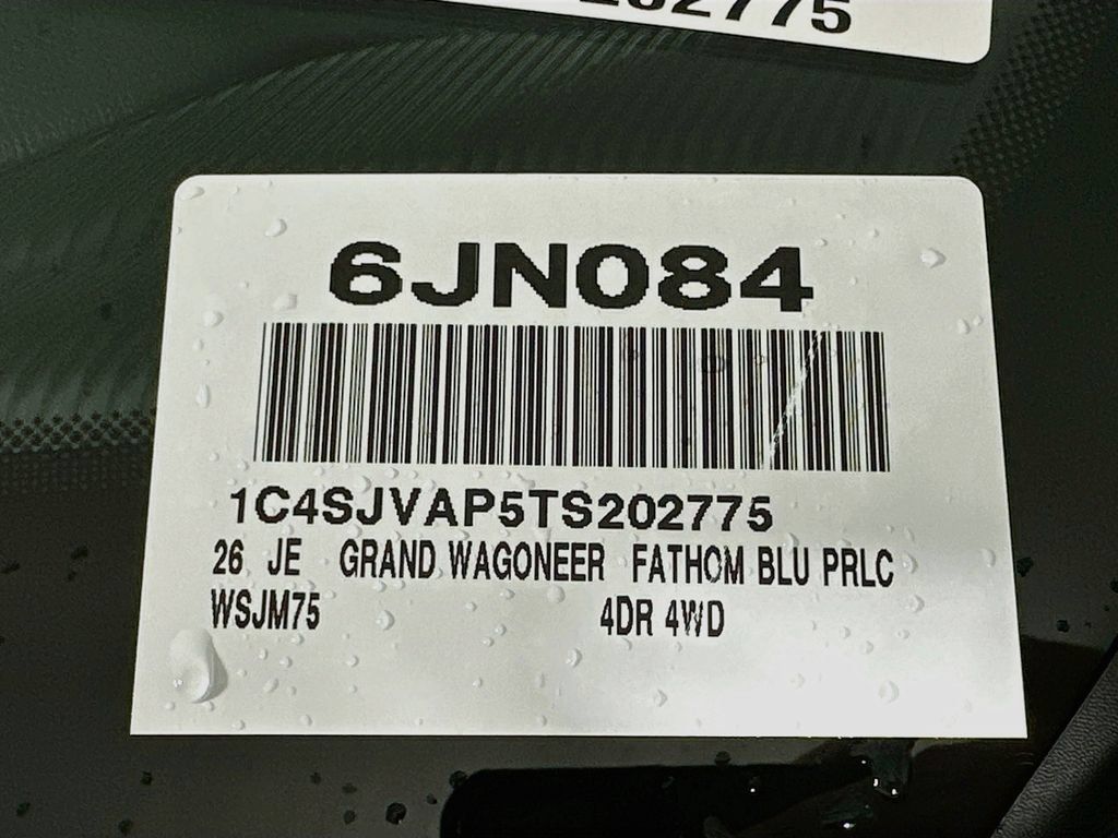 New 2026 Jeep Grand Wagoneer 4WD w/ Quick Order Packge 29V Upland image 18
