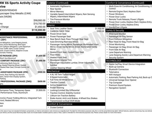 New 2027 BMW X6 M60i AWD/4WD image 11