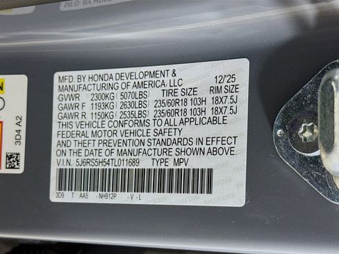 New 2026 Honda CR-V Sport image 37