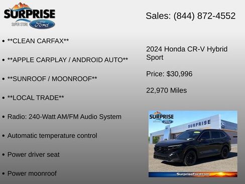 Used 2024 Honda CR-V Sport image 6