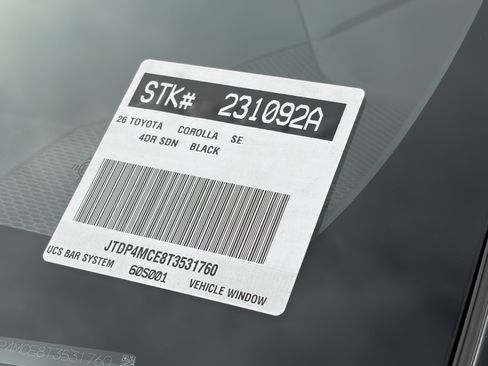 Certified 2026 Toyota Corolla SE w/ SE Package FWD image 31