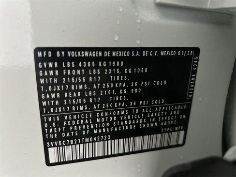 New 2026 Volkswagen Taos S image 39