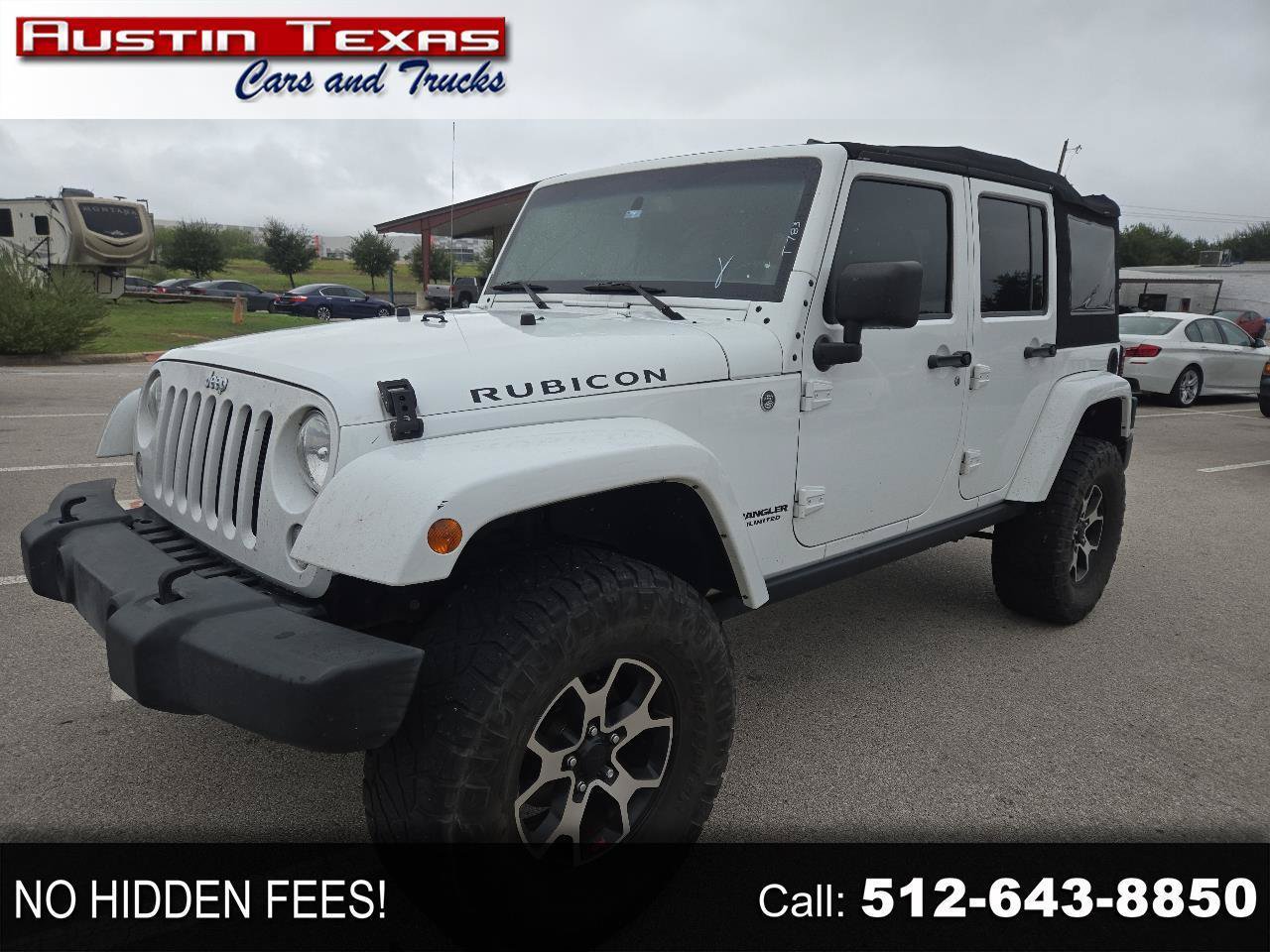 Used 2014 Jeep Wrangler Unlimited Rubicon w/ Connectivity Group AWD/4WD image 1