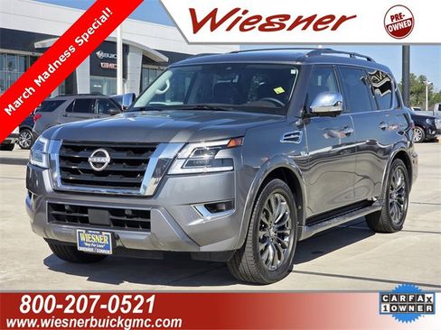 Used 2021 Nissan Armada Platinum image 1