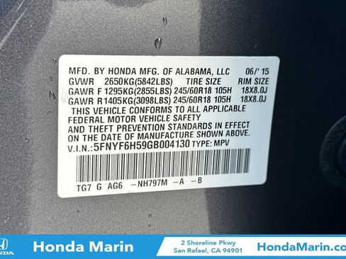 Used 2016 Honda Pilot EX-L image 36