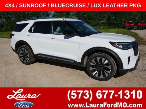 New 2026 Ford Explorer Platinum w/ LUX Leather Package AWD/4WD image 1