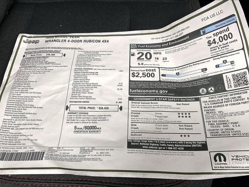 New 2026 Jeep Wrangler Rubicon image 21