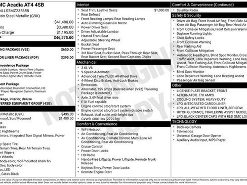 Used 2021 GMC Acadia AT4 w/ Trailering Package image 39