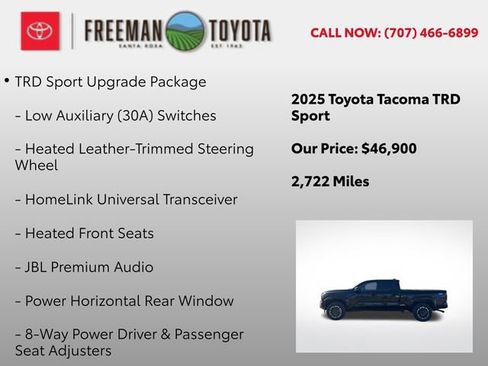 Used 2025 Toyota Tacoma SR image 4