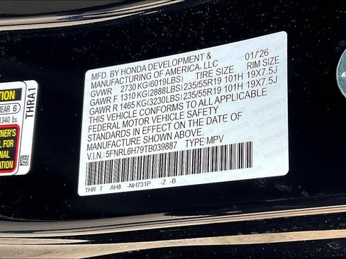 Used 2026 Honda Odyssey Sport-L image 19