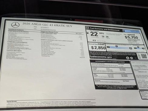 New 2026 Mercedes-Benz GLC 43 AMG 4MATIC image 21