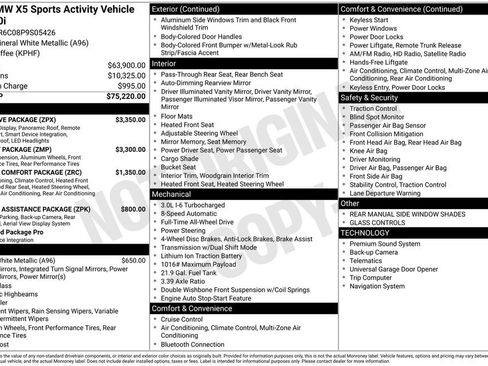 Used 2023 BMW X5 xDrive40i w/ Executive Package AWD/4WD image 5