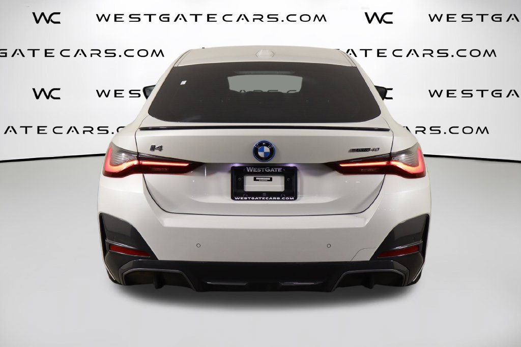 Used 2023 BMW i4 eDrive40 w/ M Sport Package RWD image 4