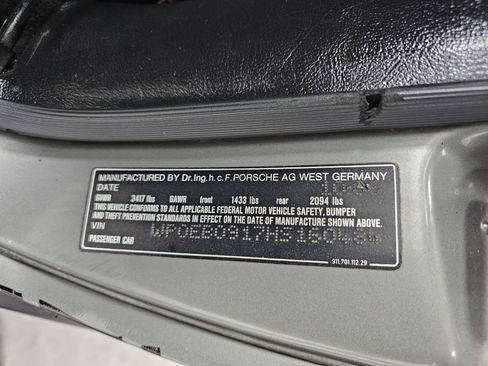 Used 1987 Porsche 911 Carrera RWD image 14