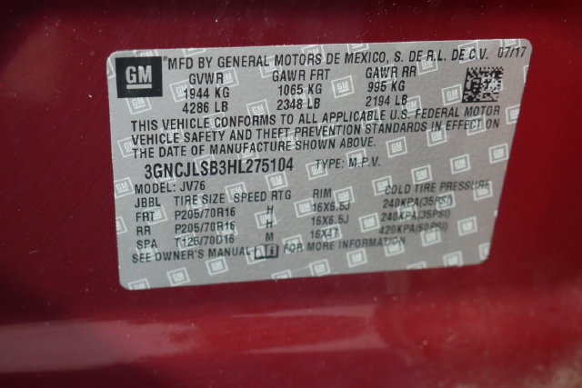 Used 2017 Chevrolet Trax LT FWD image 24