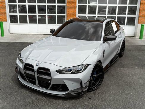 Used 2021 BMW M3 Competition w/ M Carbon Exterior Package RWD image 2