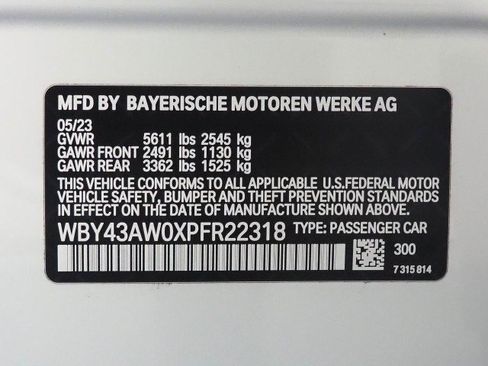 Used 2023 BMW i4 eDrive35 RWD image 78
