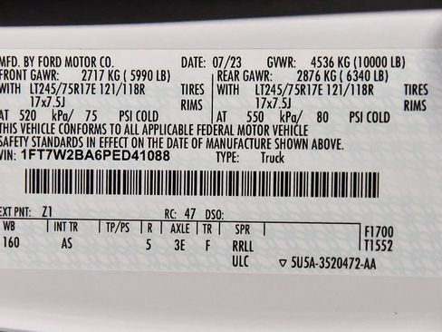 Used 2023 Ford F250 XL w/ XL Driver Assist Package AWD/4WD image 15