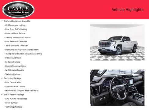 Used 2023 GMC Sierra 1500 Denali w/ Denali Reserve Package AWD/4WD image 12