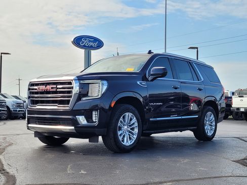 Used 2022 GMC Yukon SLT w/ Max Trailering Package AWD/4WD image 8