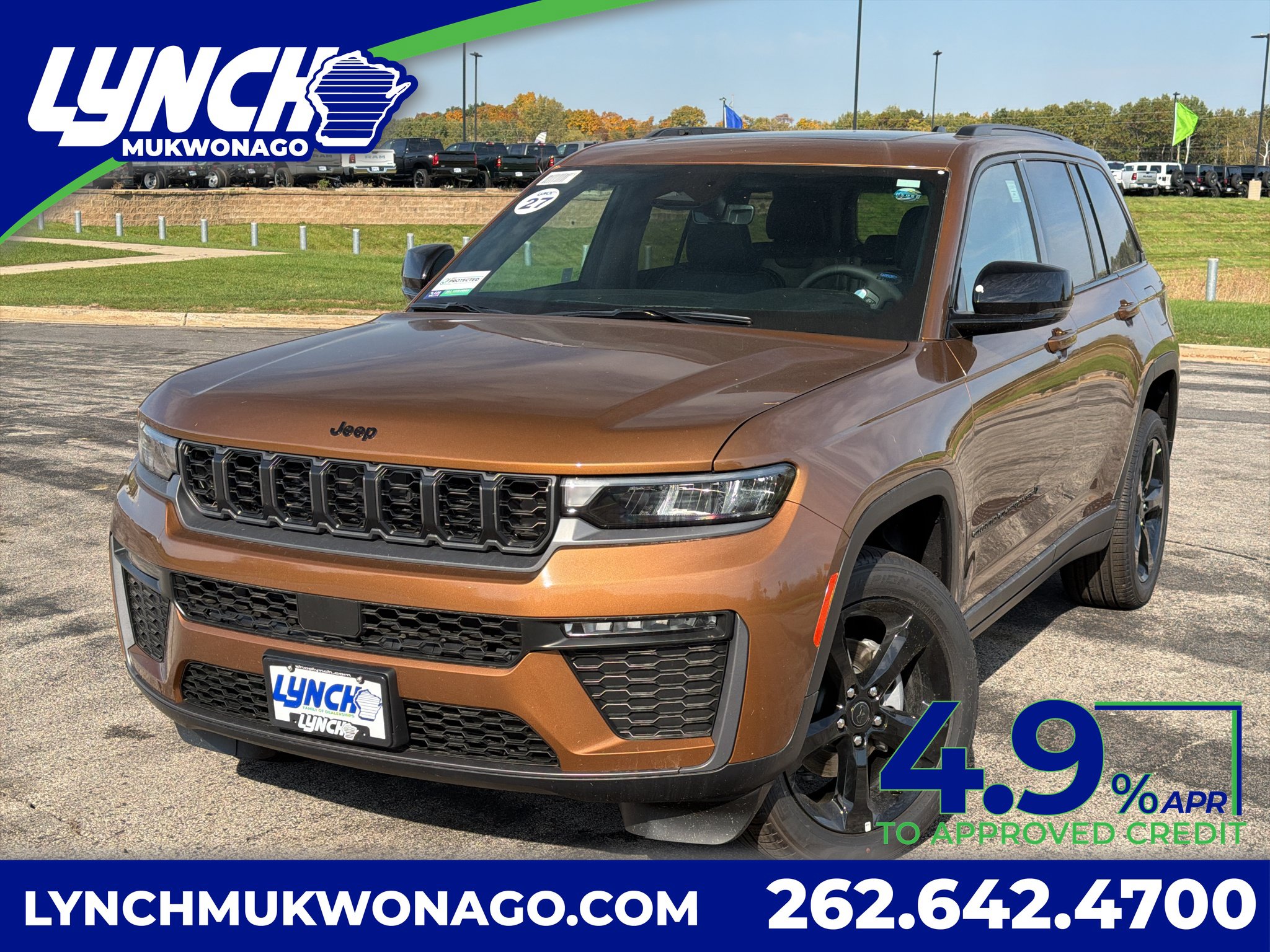 New 2027 Jeep Grand Cherokee Limited w/ Limited Altitude Package AWD/4WD image 1