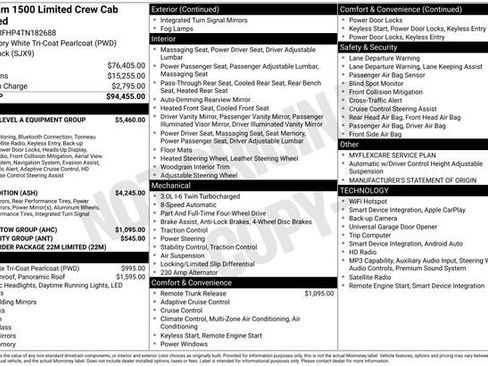 Used 2026 RAM 1500 Limited AWD/4WD image 29