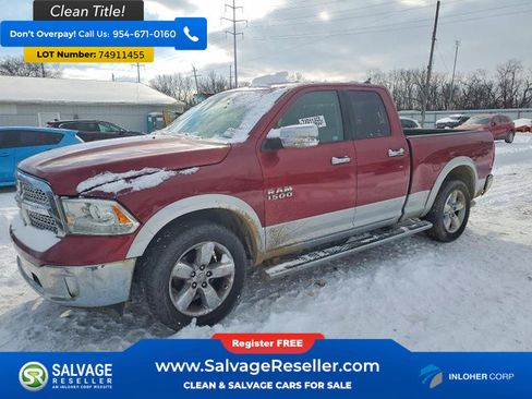 Used 2015 RAM 1500 Laramie w/ Convenience Group AWD/4WD image 1
