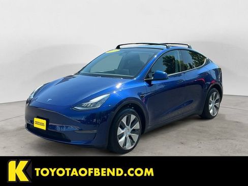 Used 2020 Tesla Model Y Long Range AWD/4WD image 1