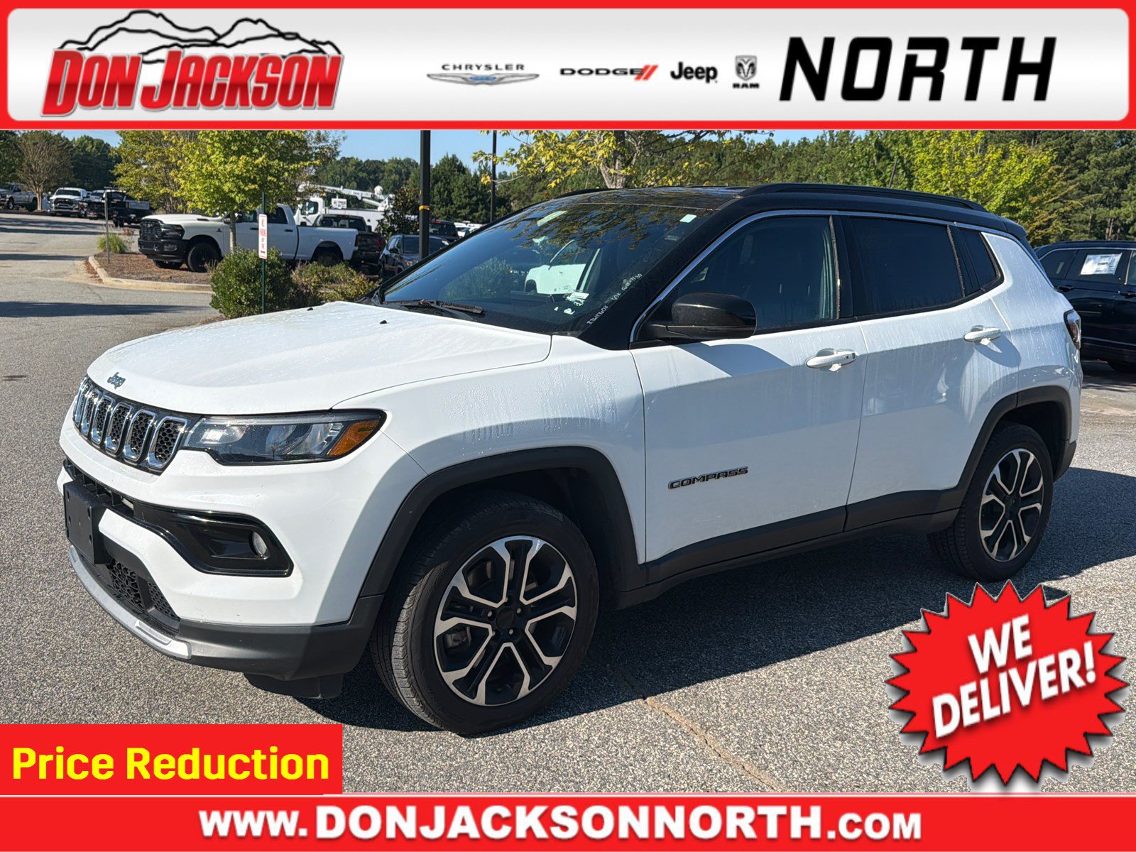 Used 2024 Jeep Compass Limited AWD/4WD image 1