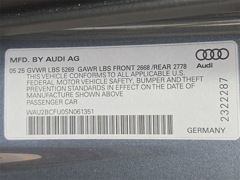 Used 2025 Audi A5 2.0T Premium Plus w/ Premium Plus image 31