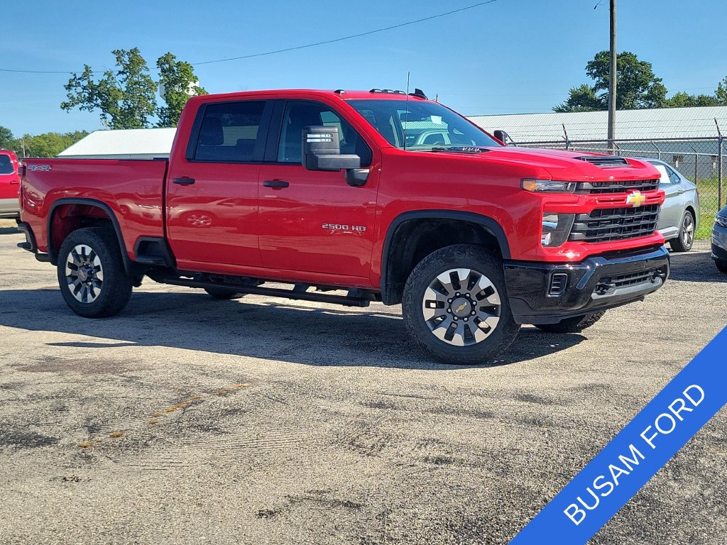 Used 2024 Chevrolet Silverado 2500 Custom w/ Custom Value Package AWD/4WD 360° Tour