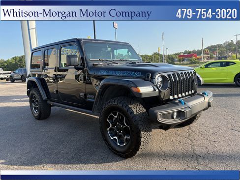 Used 2022 Jeep Wrangler Unlimited Rubicon 4xe w/ Cold Weather Group AWD/4WD image 3