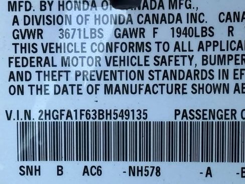 Used 2011 Honda Civic LX-S image 30