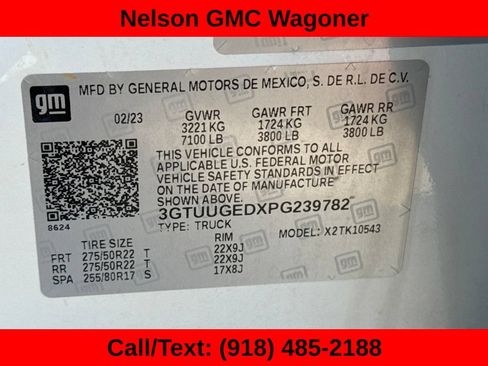 Used 2023 GMC Sierra 1500 Denali w/ Denali Reserve Package AWD/4WD image 12