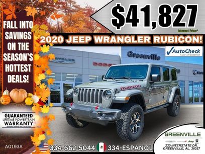 Used 2020 Jeep Wrangler Unlimited Rubicon