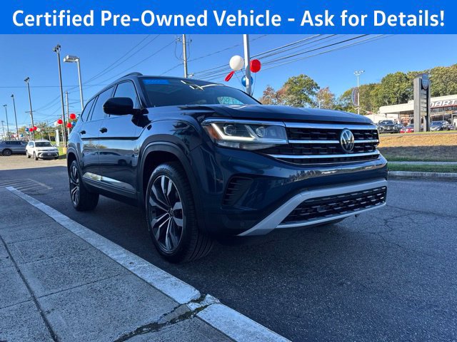 Certified 2022 Volkswagen Atlas SE w/ Panoramic Sunroof Package AWD/4WD image 6