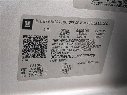 Used 2021 Chevrolet Silverado 1500 LT image 25